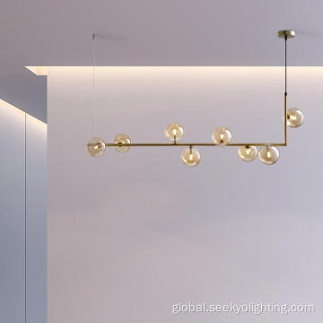  Linear Chandelier Modern Chandeliers Pendant Lights Home For Living Room Supplier